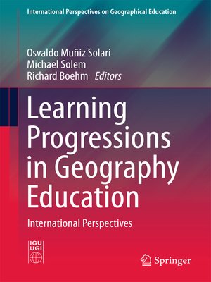 cover image of Learning Progressions in Geography Education